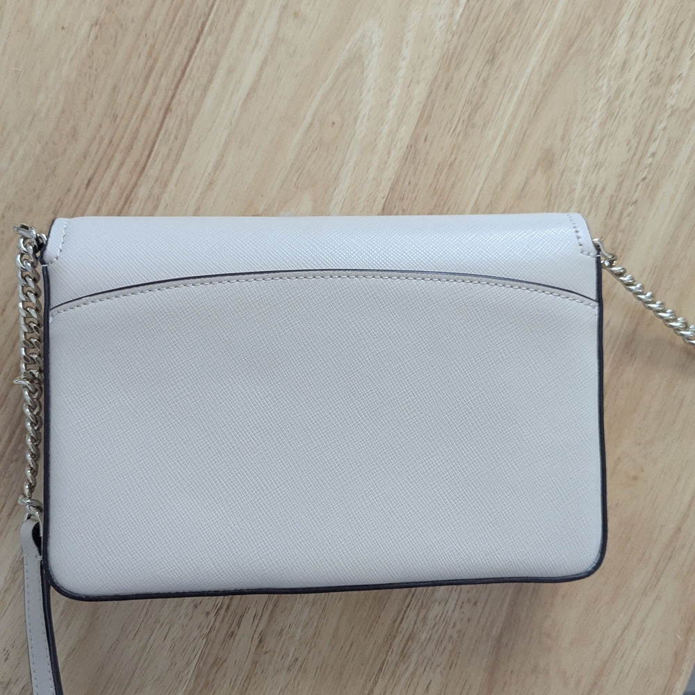 Kate Spade Beige Crossbody Bag with Floral Design - Picture 5 of 5